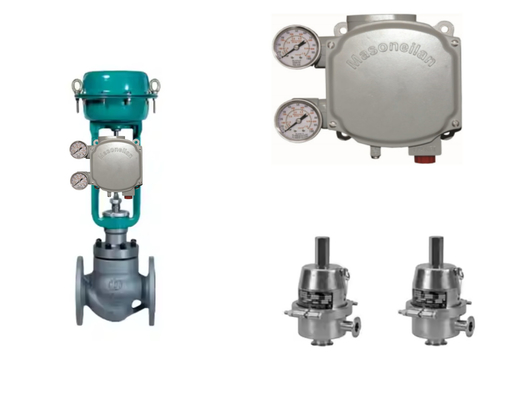 Masoneilan SVi1000 Digital Control Valve Positioner Con Valve di controllo cinesi Con 496 interruttori di posizione e trasmettitori