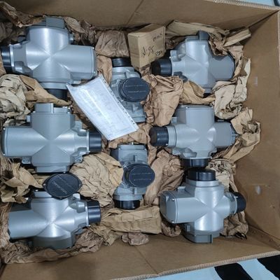 Attuatore elettrico Auma SA e controllo AM con valvola a sfera per skid regolatore di gas naturale cinese