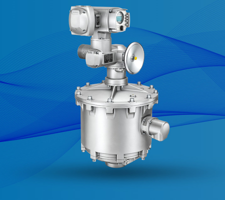 La valvola di controllo del flusso è equipaggiata con il dispositivo di protezione contro guasti dell'interruttore dell'attuatore della valvola Auma FQM/FQMEx