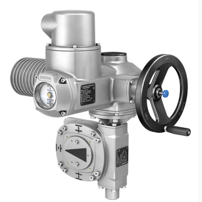 Controllo della pressione e del flusso Slide con attuatore elettrico Auma SA/SQ e cambio multi-rotation GK/GST/GHT