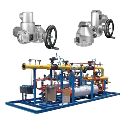 Valve Switching Skid è dotato di valvole elettriche AUMA SA 07.2 - SA 16.2 e SA 25.1 Auma attuatore lineare