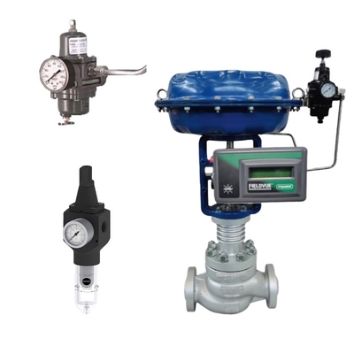 Valvo di controllo pneumatico Fisher di alta qualità Modelli popolari come DVC2000 DVC6200 3582i POSIZIONATORE DI VALVO DI CUORE DIGITALE Con valvola solenoide ASCO