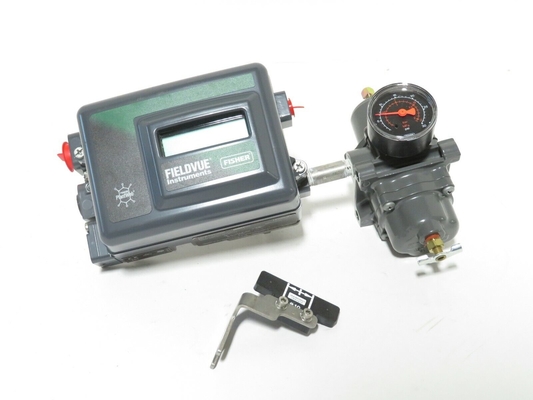 Valvo di controllo pneumatico Fisher di alta qualità Modelli popolari come DVC2000 DVC6200 3582i POSIZIONATORE DI VALVO DI CUORE DIGITALE Con valvola solenoide ASCO