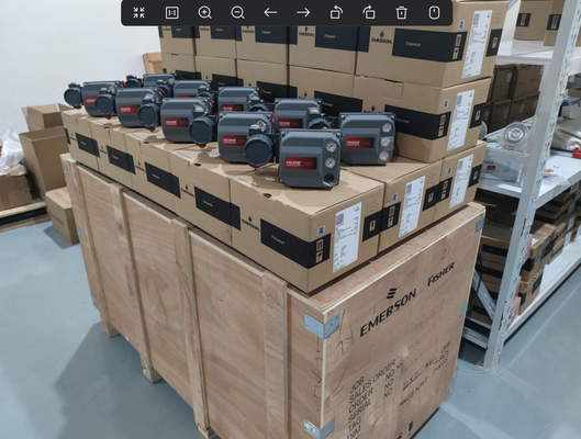 Stock Emerson Fisher Valvola di controllo pneumatico di alta qualità DVC7K DVC6200 DVC2000 DIGITAL HART VALVE POSITIONER Con buon prezzo