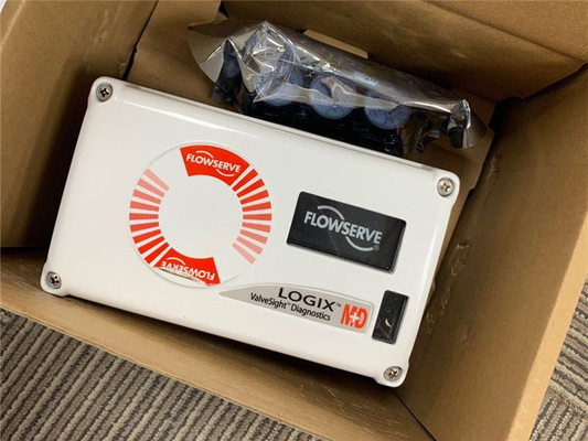 Valvola di controllo pneumatica lineare con flowserve LOGIX 520MD DIGITAL HART VALVE POSITIONER E ASCO Solenoid Valve In stock