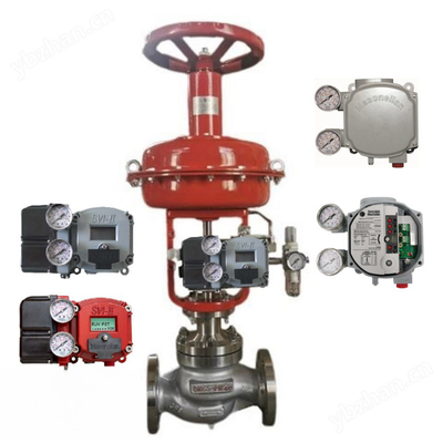 Masoneilan SVI II AP Advanced Performance Digital Valve Positioner Con Valvola Solenoide ASCO Per Valvola di Controllo del Flusso della Cina