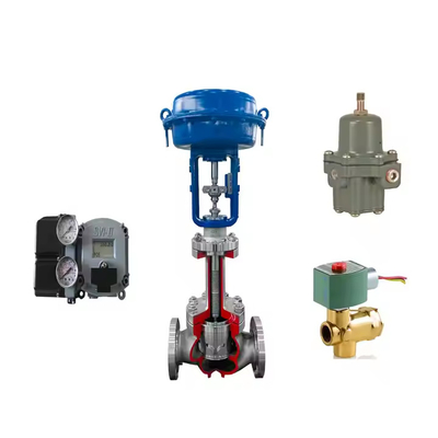 Valvole di controllo delle prestazioni avanzate Masoneilan SVI II AP/ SVI 2 Posizionatore digitale delle valvole con attuatore/parti pneumatiche delle valvole