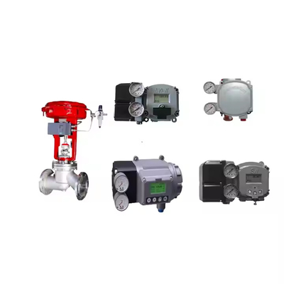 DN250 Valvole di controllo pneumatiche con SVI2-21123121 Masoneilan Digital Valve Positioner e 78-40 Filter Regulator