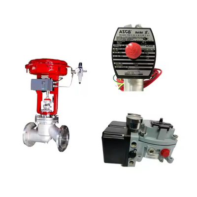 Cina Valvola di controllo con Masoneilan SVI2-21113121 Valve Positioner E Emerson Asco L339 Serie Valvola solenoide universale