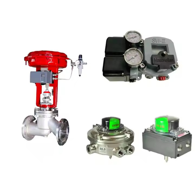 Cina Valvola di controllo con Masoneilan SVI2-21113121 Valve Positioner E Emerson Asco L339 Serie Valvola solenoide universale