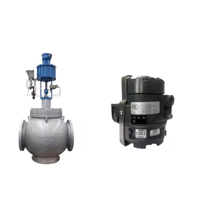 Valvola di controllo pneumatico con posizionatore Masoneilan SVI2-21123111 e valvola di regolazione della pressione Tescom 44-4600