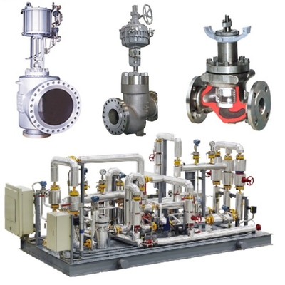 Valvo di controllo del flusso Slid dotato di valvole KOSO 500M/500D e 5200LA/6300LA Attuatori pneumatici EP800 posizionatori di valvole