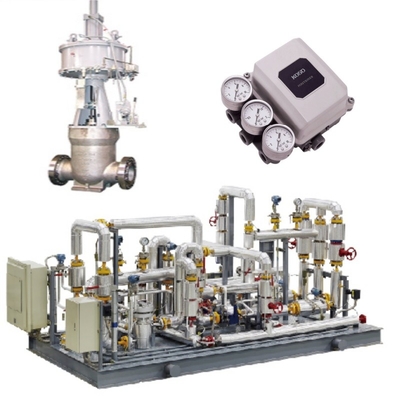 Valvola di controllo del flusso Slid e KOSO 400H Valvola di controllo 5200LA/6100LA Attuatore pneumatico EP800 posizionatore CL420/CL523 Valvola di blocco