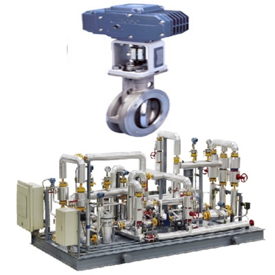 Controllo della pressione / del flusso Skid Clothing e KOSO Valve con 3620R/3500R/3500L/3600R/3600L/3620R/3620L Solid State Electronic Actuators Set completo