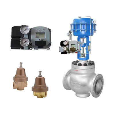 Valvola di controllo pneumatico con posizionatore intelligente pneumatico Masoneilan SVI2-21113121 a azione singola con feedback senza display