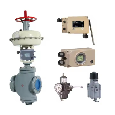 Attuatori multi-torno SA e SAR di AUMA con SAMSON 3725 HART Pneumatic Valve Positioner e ASCO Solenoid Valve in stock