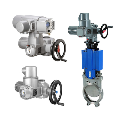 Attuatori multi-torno SA e SAR di AUMA con SAMSON 3725 HART Pneumatic Valve Positioner e ASCO Solenoid Valve in stock