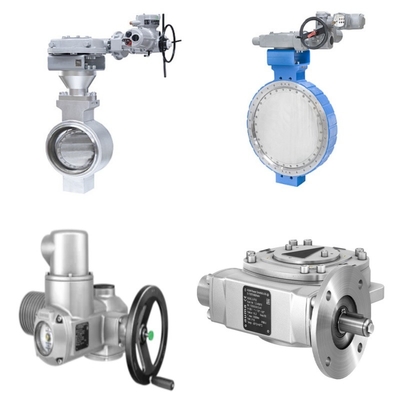 Controllo della pressione / del flusso Skid Samson LTR 43 Valvole farfalla e attuatori elettrici Auma e scatole dentali