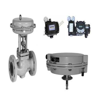 Samson 3241 Valvola Globale e 3271 Attuatore Pneumatico, dotati di posizionatore di valvole di alta qualità di produzione nazionale.