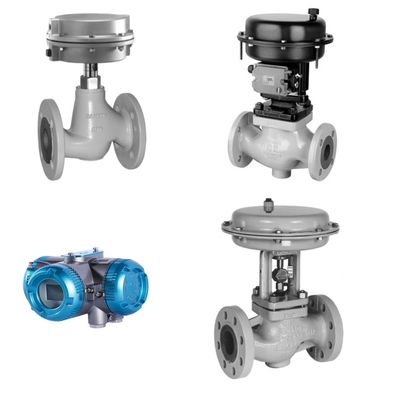 Samson 3260/3244 Valvola di controllo e 3271/3277 Attuatore pneumatico con 3967 Valvola solenoide e posizionatore di alta qualità