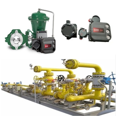 Valvola di controllo pneumatica Fisher 8580/8590 Valvola di controllo 1052/2052 Attuatore pneumatico