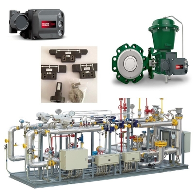 Valvola di controllo pneumatica Fisher 8580/8590 Valvola di controllo 1052/2052 Attuatore pneumatico