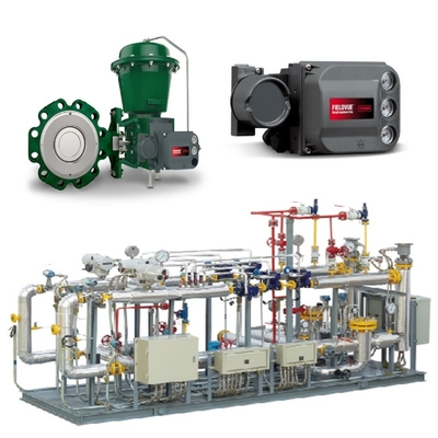 Valvola di controllo pneumatica Fisher 8580/8590 Valvola di controllo 1052/2052 Attuatore pneumatico