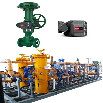 Valvo di commutazione con Fisher Easy-e Valve di controllo ED 585C/657/667 Attuatore e DVC6020 Intelligent Valve Controller