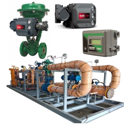Valvola di controllo del flusso con EMERSON Fisher GX Valvola di controllo e attuatore con DVC6200/DVC2000 Valve Positioner