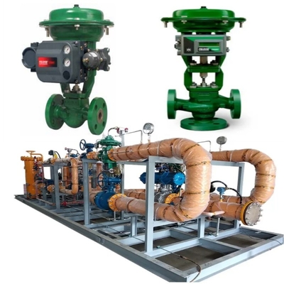 Valvola di controllo del flusso con EMERSON Fisher GX Valvola di controllo e attuatore con DVC6200/DVC2000 Valve Positioner