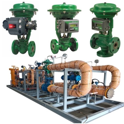 Valvola di controllo del flusso con EMERSON Fisher GX Valvola di controllo e attuatore con DVC6200/DVC2000 Valve Positioner