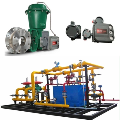 Valvola di controllo del flusso Slid con Fisher Vee-Ball V150/V200/V300 valvola di controllo 2052 attuatore DVC6200 posizionatore