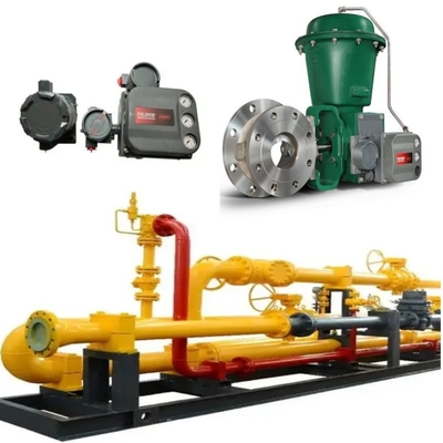 Valvola di controllo del flusso Slid con Fisher Vee-Ball V150/V200/V300 valvola di controllo 2052 attuatore DVC6200 posizionatore