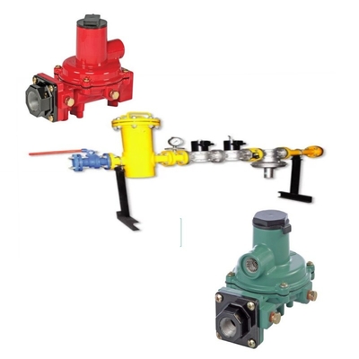 Valve Switching Skid equipped with Fisher R Series R222H/R222 Regulators and WIKA Pressure Gauge Valve Switching Skid equipped with Fisher R Series R222H/R222 Regulators and WIKA Pressure Gauge Valve Switching Skid equipped with Fisher R Series R222H/R222 Regulators and WIKA Pressure Gauge