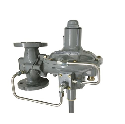 Controllo della pressione/flusso Skid Emerson Fisher 299H/299HV/299HR/299HVR regolatore di pressione e set di manometro Wicka