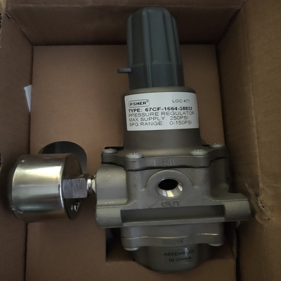 Emerson Fisher 67CFR 235 237 239 Compatto e leggero Regulatore di pressione ad alte prestazioni