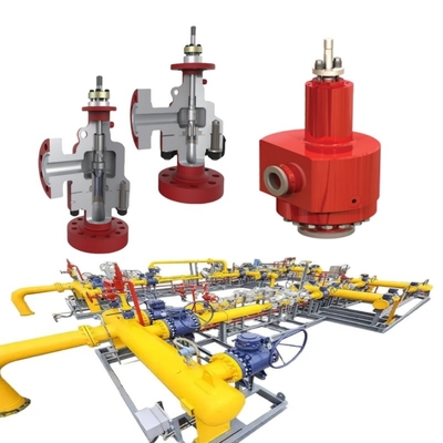 Valvola di controllo a fianco Samson PN1.6~42MPa ANSI 150~2500LB con sedile conico o a anello DN15~DN600
