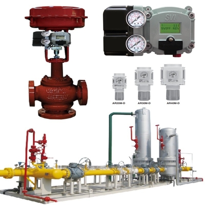 Valvola di controllo del flusso pneumatico con connessione di tipo flange in ferro duttile nodulare e tappo rotativo eccentrico
