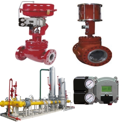 Masoneilan 41005 Valvola di regolazione del flusso a flangia del regolatore di pressione con attuatori SVI-2/SVI-3