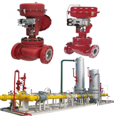 Masoneilan 41005 Valvola di regolazione del flusso a flangia del regolatore di pressione con attuatori SVI-2/SVI-3