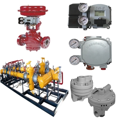 Valvola di controllo tipo 87/88 di acciaio al carbonio SVI II SVI3 Valve Positioner