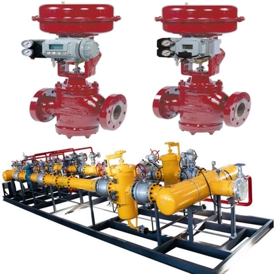 Valvola di controllo tipo 87/88 di acciaio al carbonio SVI II SVI3 Valve Positioner