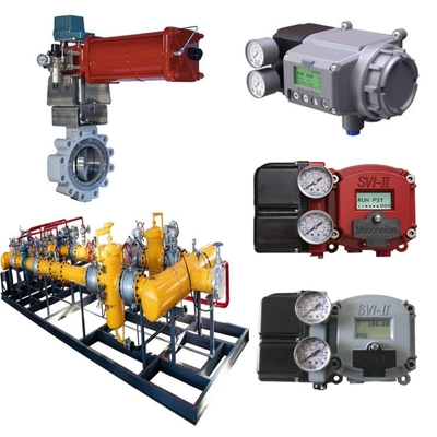 Valvola di commutazione di scorrevole Masoneilan 33000 Valvola di farfalla in acciaio inossidabile SVI1000 SVI II SVI3 Valvola posizionatore BR200 BR400 Amplificatore