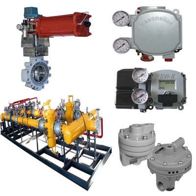 Valvola di commutazione di scorrevole Masoneilan 33000 Valvola di farfalla in acciaio inossidabile SVI1000 SVI II SVI3 Valvola posizionatore BR200 BR400 Amplificatore