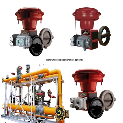 Valvola di controllo del gas naturale Masoneilan 37002 Serie Valvola di controllo della farfalla SVI2 SVI3 4700E Valvola posizionatore 496 interruttore rotativo
