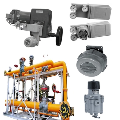 Valvola di controllo del gas naturale Masoneilan 37002 Serie Valvola di controllo della farfalla SVI2 SVI3 4700E Valvola posizionatore 496 interruttore rotativo