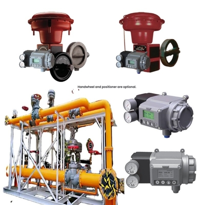 Valvola di controllo del gas naturale Masoneilan 37002 Serie Valvola di controllo della farfalla SVI2 SVI3 4700E Valvola posizionatore 496 interruttore rotativo