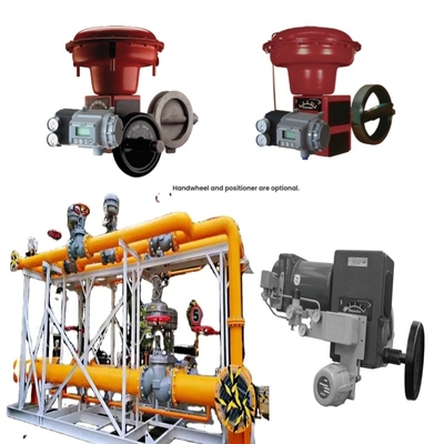 Valvola di controllo del gas naturale Masoneilan 37002 Serie Valvola di controllo della farfalla SVI2 SVI3 4700E Valvola posizionatore 496 interruttore rotativo