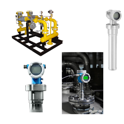 Montaggio a pattinatura Endress di misurazione del livello radiometrico in punto di non contatto + trasmettitore compatto Hauser Gammapilot FMG50