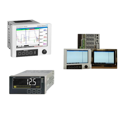 Skid - Data Mount e Energy Manager con fino a 20 ingressi analogici / HART e 14 ingressi digitali Endress+Hauser Memograph M RSG45